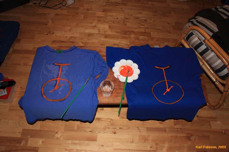 I made some jerseys for the season finale