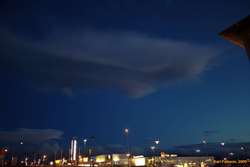 Morning sky outside work