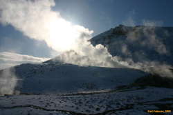 Steaming out the sun