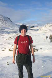 Karl with a mushroom hat