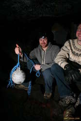 Always take proper caving equipment