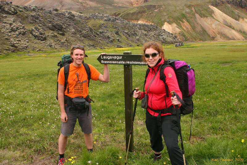 Kata and I, ready for anything.