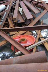 Well organised scrcap steel