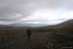 Descending towards Þingvellir