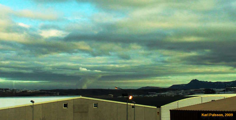 Nuclear testing on Hellisheiði.