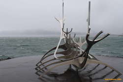 Whitecaps from the north