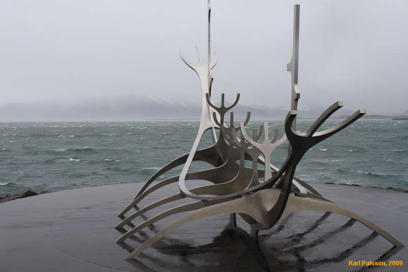 Whitecaps from the north