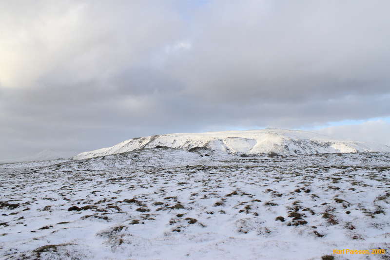 Hrafnabjörg with a touch of sun