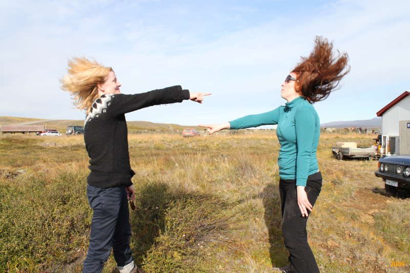 Your hair looks funny!