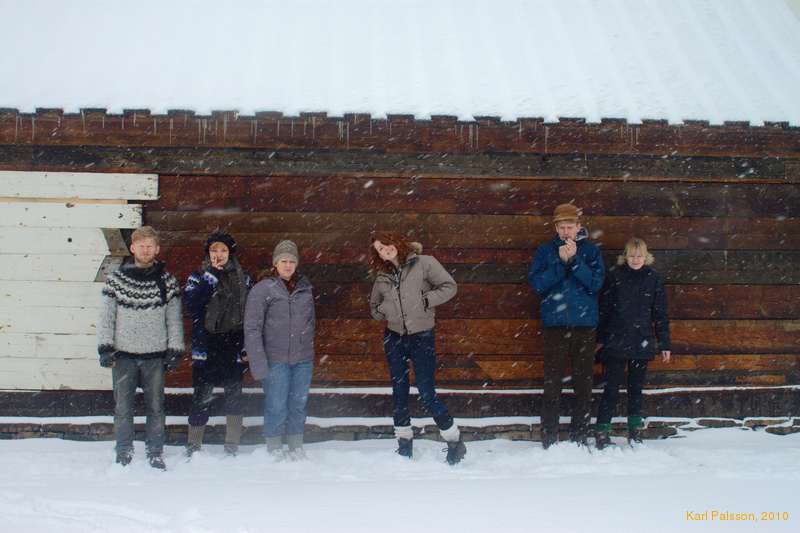 The gang in Þingeyri