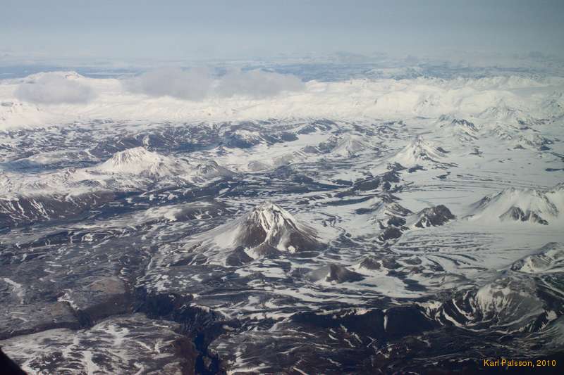 Emstrur to Hattafell, looking NE towards Hvanngil