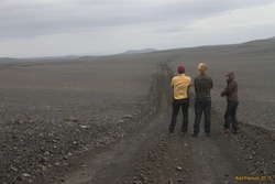 Karl, Bjöggi, Ásta. Intrepid adventurers