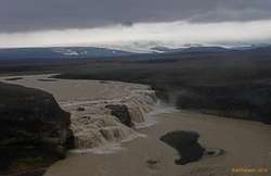 Gjallandi, Dyngjökull behind