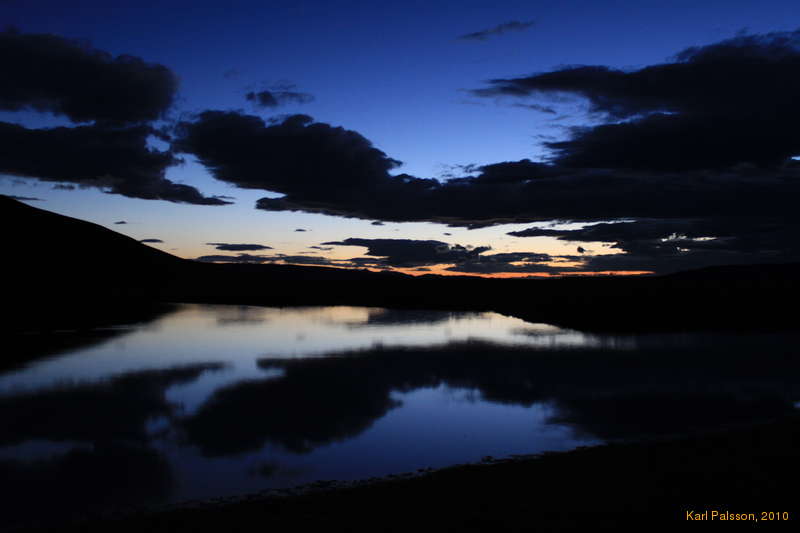 Sunset from Arnardalur
