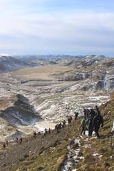 Descending down to Innstidalur