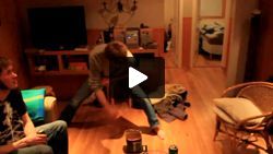 Bjöggi demonstrates the easy part of the game