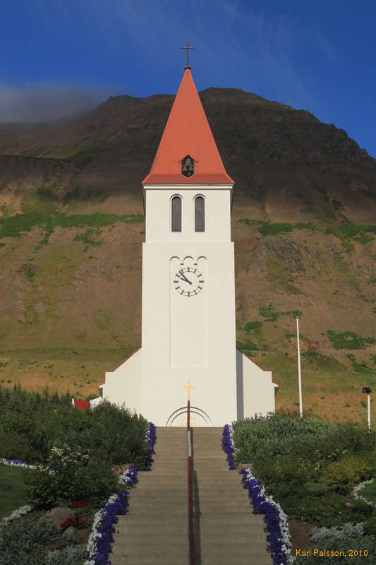 Unusually proportioned church