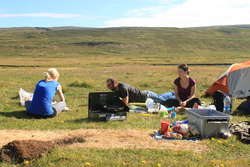 Breakfast in the sunshine