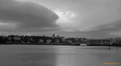 Clouds over reykjavik