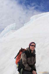 Descending in sunlight