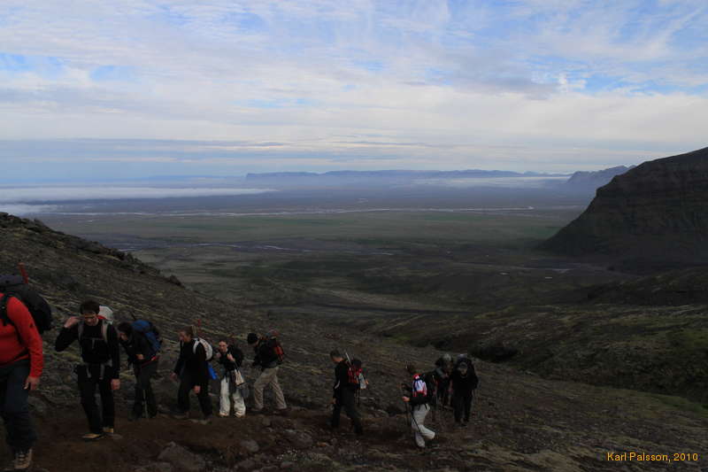 Climbing off the plains