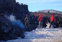 Fresh territory must be marked.