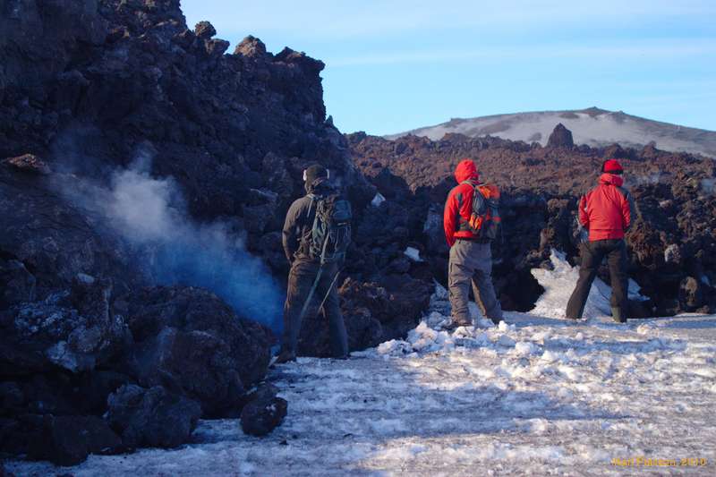 Fresh territory must be marked.