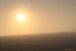 Sun through the fog