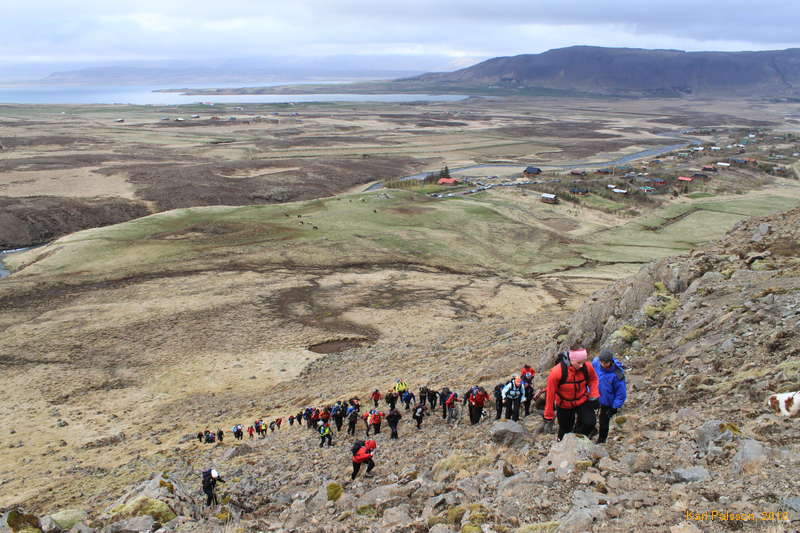 Starting up from Hvalfjörður