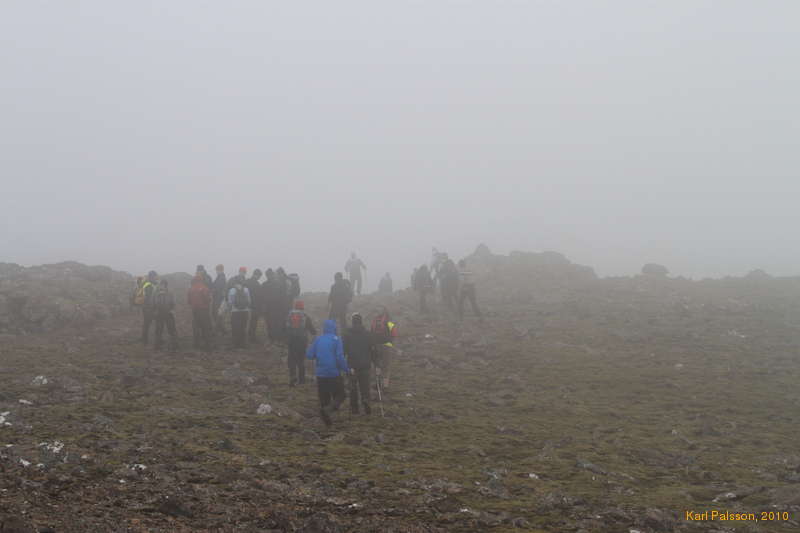 And into the fog we go