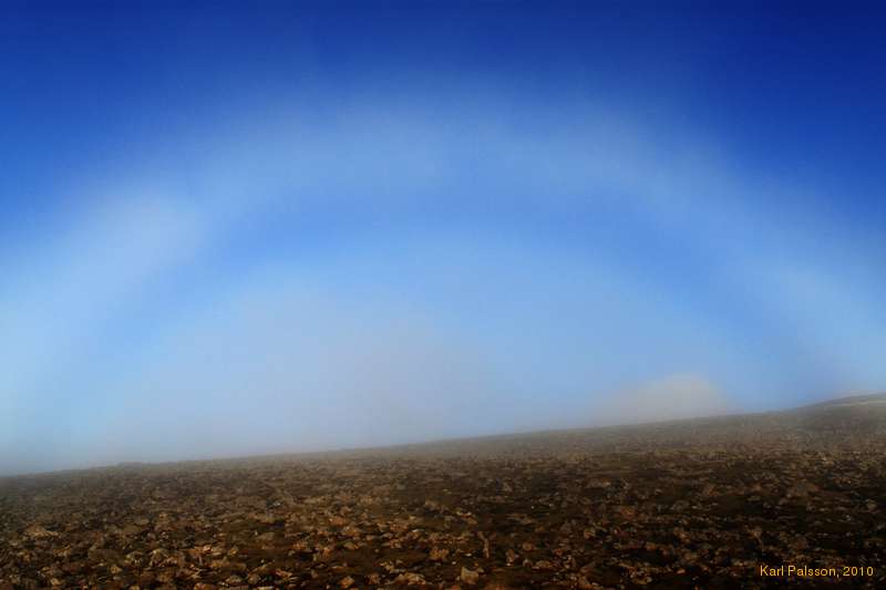 Fogbow-thing (anti-solar point)