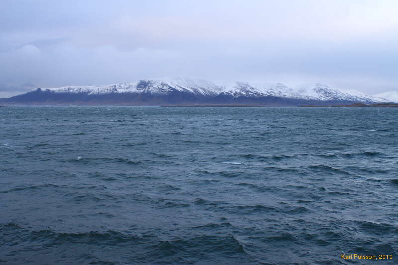 Not so calm day on the bay