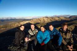 Iveta, Arnar, Laukki, Logi and I