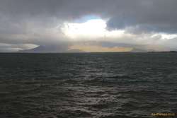 Strange weather over the bay