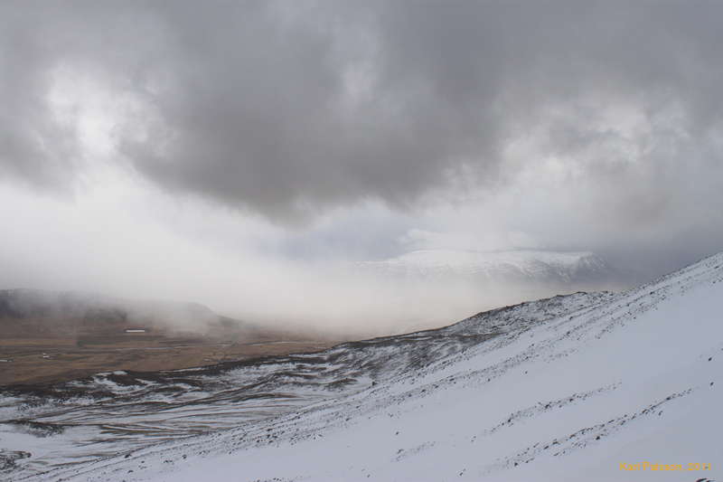 The weather is going _under_ us?