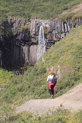 Kata on her way to work