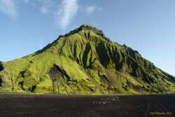 Skálarfjall, the western tip of Hafursey