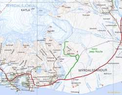 Map of the general area