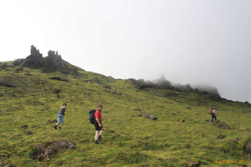 Abi, Sveinbjörn and Davis going up