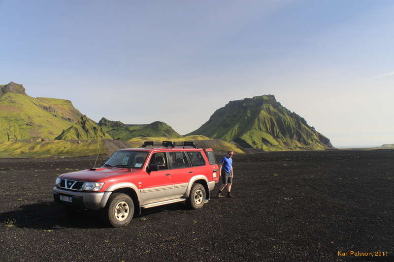 Earlier we had been on top right, Skálarfjall