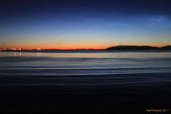 Sunset and noctilucent clouds