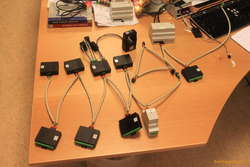 The desk gets tidier