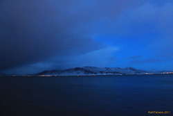 Calm dusk on the bay