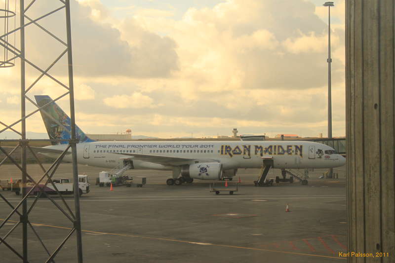 Someone else was at the airport