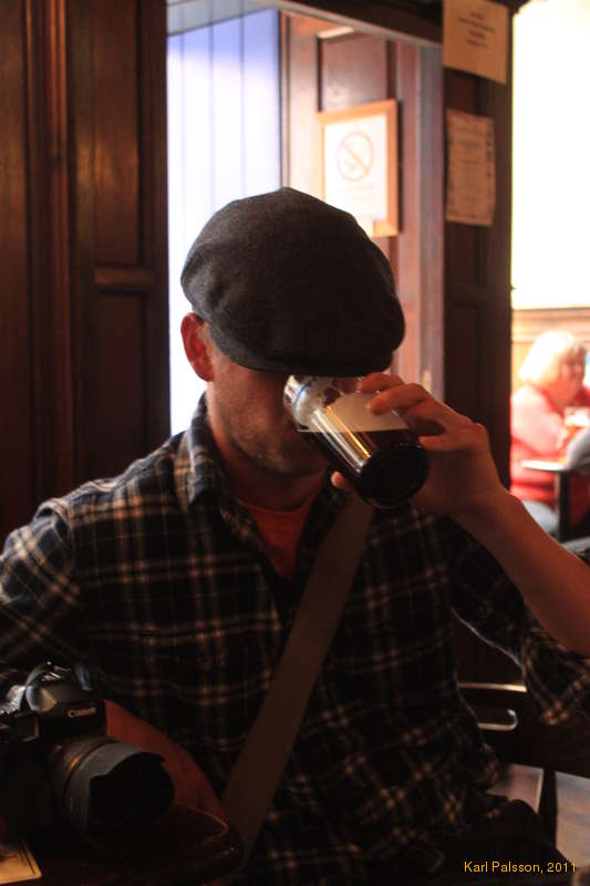 Bjöggi at the Bow Bar