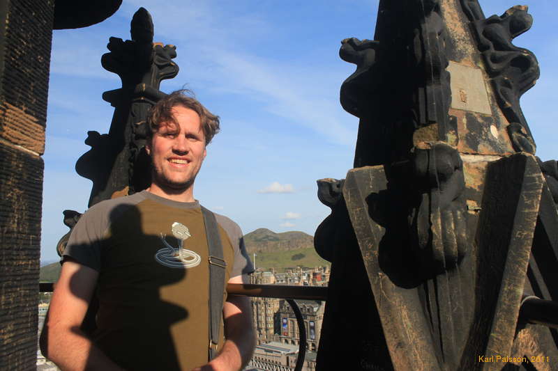Me on the Scott Monument
