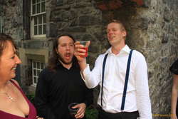 Helgi and Bjöggi break into song