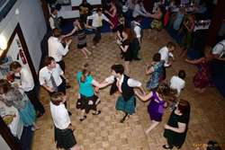 Ceilidh dancing
