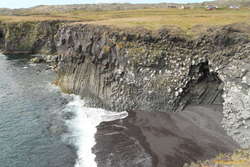 Columns and caves, Arnarstapi