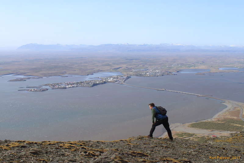 Peering over the edge of the world